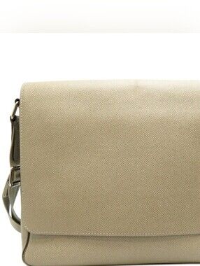 Louis Vuitton Roman MM Women's Shoulder Bag M32625 Taiga Polaire Retail $3200